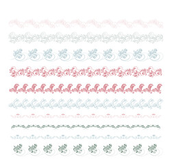 set of decorative elements for design