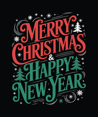 Merry christmas & happy new year 