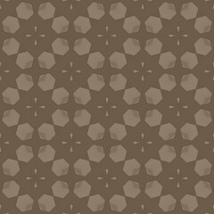 Vintage damask floral seamless pattern with flower illustration, old antique retro textile fabric decoration