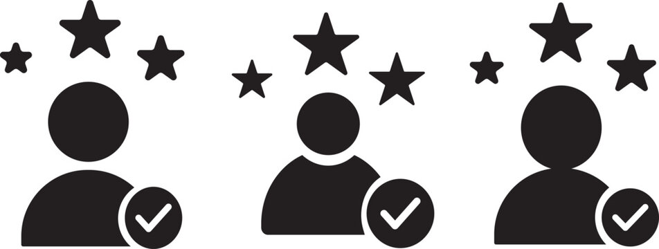 rating glyph icon, Customer satisfaction icon Graphic vector, rating signs, customer reviews sign, rating service symbol,
