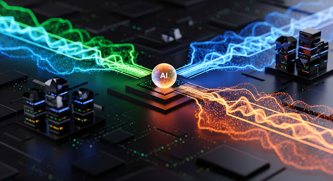 AI Driven Video Delivery Network Optimization Concept