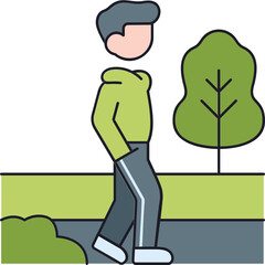 Outdoor Walk Sticker