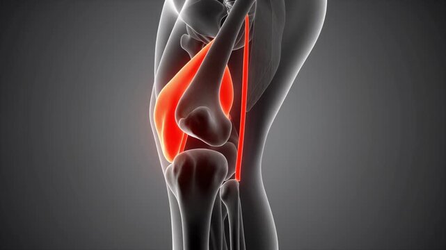 Anatomy of the Quadriceps Muscles in the Human Leg