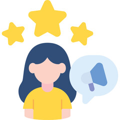 Promotion Star Illustration