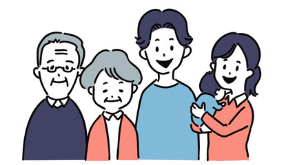 家族イラスト