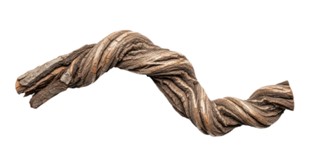 Closeup of Twisted Rope for Binding and Securing.