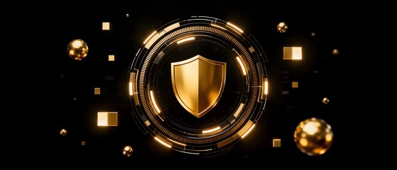 Golden shield in digital interface