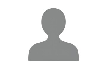 Generic Grey Silhouette User Profile Placeholder Icon Vector Isolated on White Background