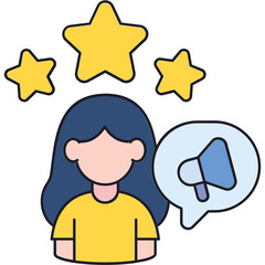 Promotion Star Sticker