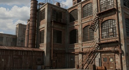 Weathered urban structures