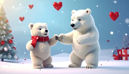 Tańczący miś polarny