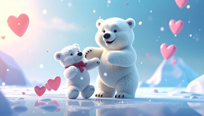 Tańczący miś polarny