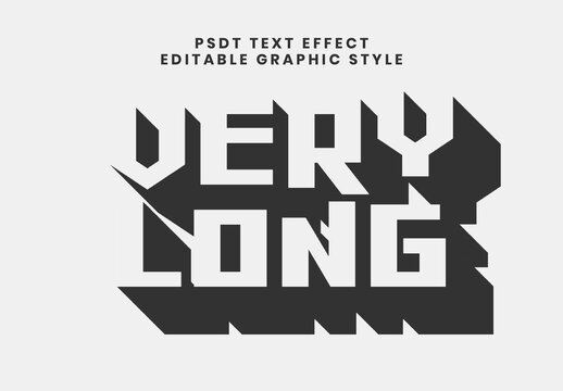 Long Shadow Text Effect