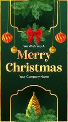 Merry Christmas Social Media Post 06