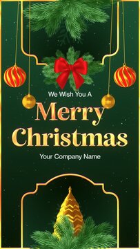 Merry Christmas Social Media Post 06