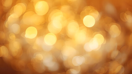 golden christmas lights