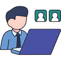 Remote Teaching Sticker