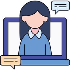 Online Consultation Sticker