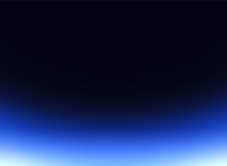 Blue gradient background from black to white for modern abstract presentation card