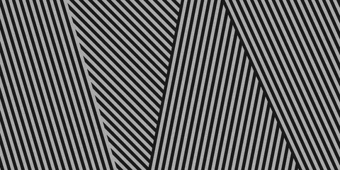Op-Art style monochromatic repeating geometric pattern. This pattern is composed of large...