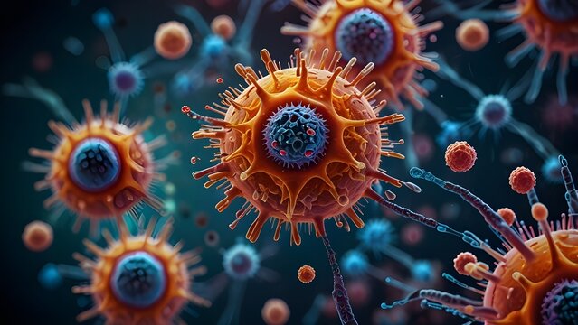 human brain with dna