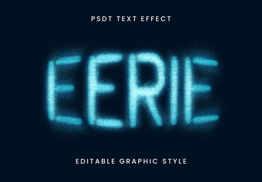 Eerie Glitch Text Effect