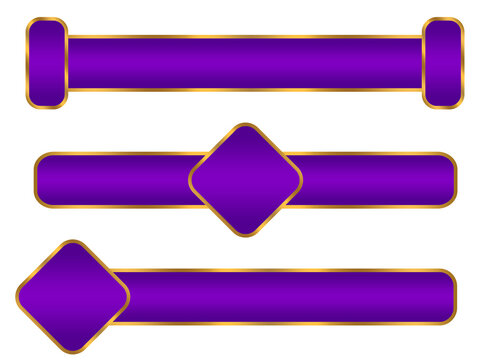 set design elegant lower third purple text box with gold line banner template png file transparent design