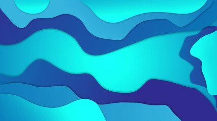 Stunning blue wave motion background for modern presentations and creative design projects bringing energy and flow with dynamic underwater vibes