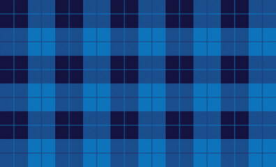 Seamless striped plaid pattern. Checkered fabric texture design. Vector