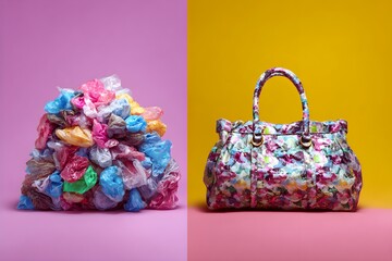 Recycling plastic waste to new product