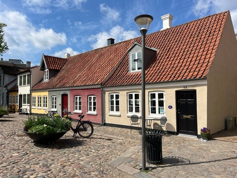 landscape in Odense, Denmark, Northern Europe