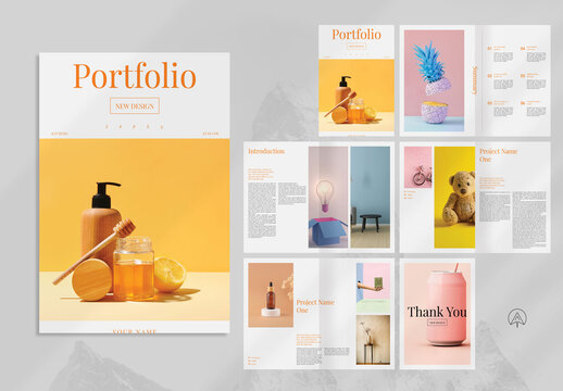 Color Full Magazine Template