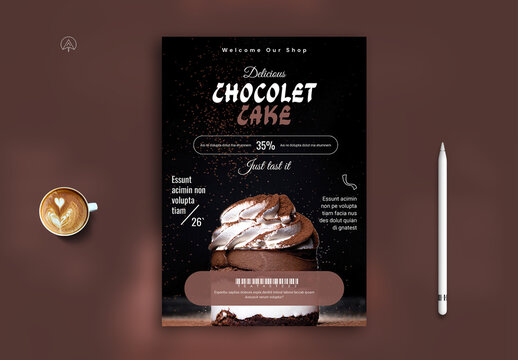 Delicious Chocolet Cake Design