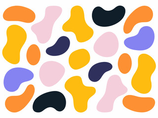 Abstract fluid forms art.