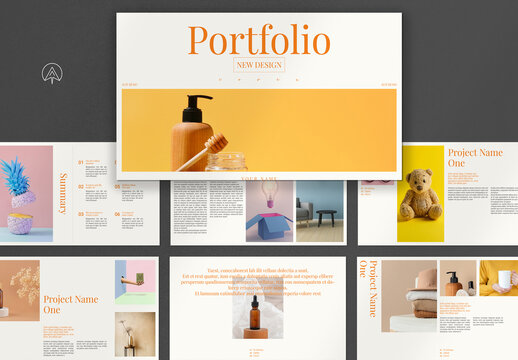 Yellow Color Presentation Template