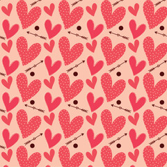 Whimsical Hearts and Cupid Arrows