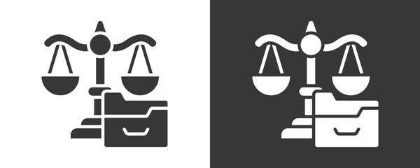 Fototapeta premium Data Ethics Icon Set Multiple Style Collection