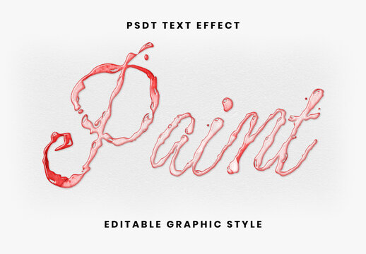 Script Liquid Text Effect