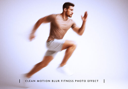 Noise Motion Blur Photo Effect