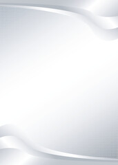 Abstract black and white background shape or vector grayscale backdrop wallpaper for flyer banner design