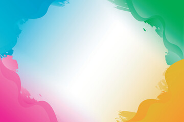 Abstract colorful background texture or vector bright color backdrop wallpaper for flyer banner