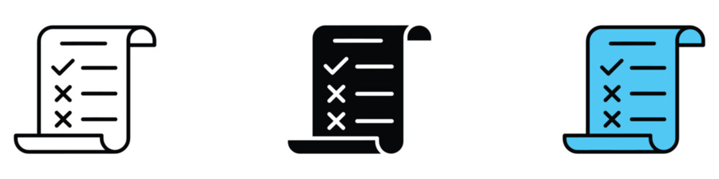 Rules icon vector. task management, planning, completion. symbol. vector illustration.