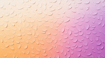 Sunset Gradient The warm colors of a sunset blend seamlessly in a grainy gradient of oranges, purples, and pinks, creating a serene and evocative backdrop for wellness or travel related projects.