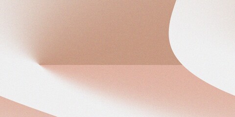 Elegant abstract sublte beige gradient. Ecru and beige colors. Simple soft background. Vector Texture