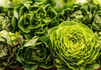 Fototapeta premium Salade Verte Fraîche 