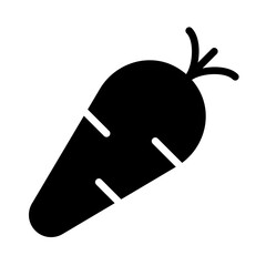 carrot solid icon