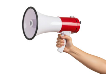 Mégaphone promotionnel pour annonces marketing
