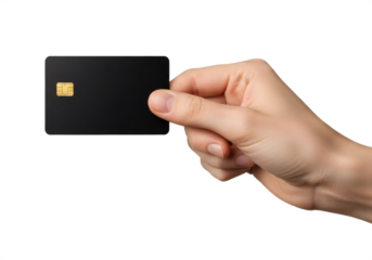 Carte de Paiement en Gros Plan
