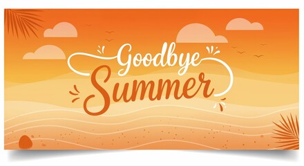 Farewell to Summer's Embrace: An artistic panorama of summer, evokes a sense of nostalgia as it bids adieu to the season's warmth and radiance.
