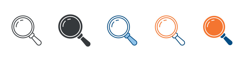 Explore Icon Set Multiple Style Collection 